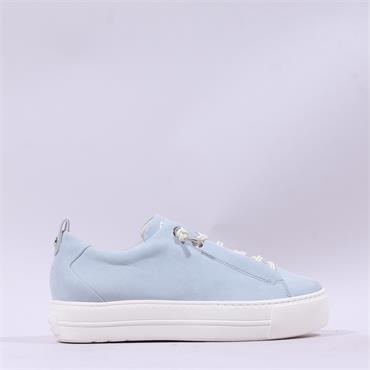 Paul Green Super Soft Platform Trainer - Baby Blue